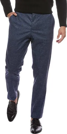 HUGO BOSS Genius Wool & Linen-Blend Pant