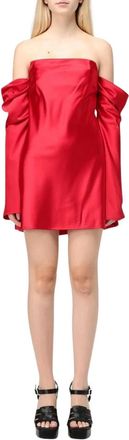 Aniye By Vestido Mini Rojo con Hombros Descubiertos - Dresses - Mujer - Rojo - S