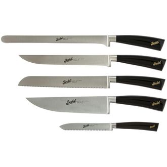 Berkel Elegance Chef Set of 5 Knives Black