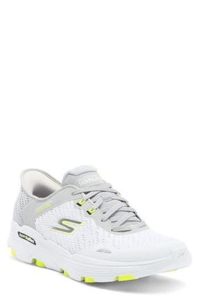 Skechers Slip-Ins GO RUN 7.0 Sneaker in White/Gray at Nordstrom Rack, Size 11.5