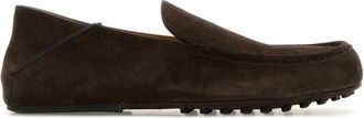 Tod's Suede Loafers - Heren - Loafers - Bruin - 40 EU - Su&egrave;de - Schoenen