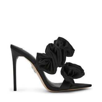 Steve Madden Aalina Sandal BLK SATIN