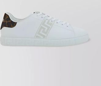 Versace leather low-top sneakers