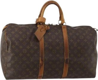 Louis Vuitton Pre-owned Keepall 50 Boston Bag - - Pre-owned - Donna - Marrone - ONE SIZE
