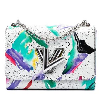 Louis Vuitton Pre-owned Splash Print Twist MM - Dames - Pre-owned - Veelkleurig - Maat: ONE Size Leer