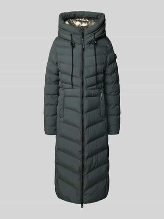 Khujo Steppmantel Modell Ingram in Dunkelgruen, Größe XXL