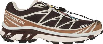 Salomon Black Coffee XT-6 Technical Mesh Trail Sneakers