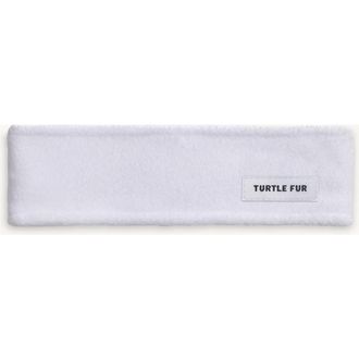 Turtle Fur Double-Layer Fleece Headband in White at Nordstrom