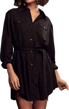 SAGE THE LABEL 3/4-Sleeve Chelsea Mini Dress