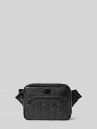 Lacoste Umh&auml;ngetasche mit Monogramm-Print in Black, Gr&ouml;&szlig;e 1
