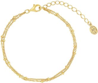 Dower & Hall Double Row Dotty Chain Bracelet