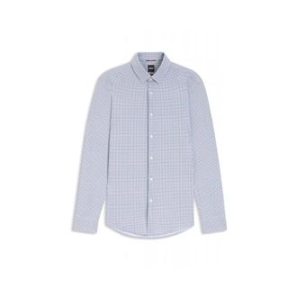 HUGO BOSS P-Hank-S-K-261 Shirt - Heren - Zakelijke Overhemden - Blauw - M - Overhemden