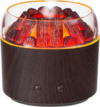 OEM Difusor De Aceites Esenciales Volcano Difusor De Llama Volc&aacute;nica Port&aacute;til De 160 Ml, Funci&oacute;n Silenciosa Con Iluminaci&oacute;n Ambiental C&aacute;lida Para Interior