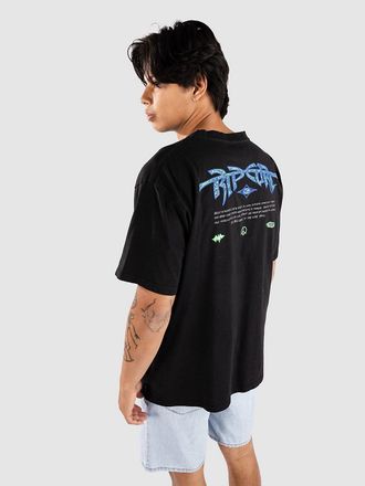 Rip Curl Raw Energy Gnarly T-Shirt schwarz