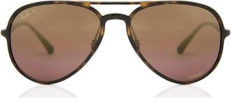 Ray-Ban RB4320CH Polarized 710/6B Mens Sunglasses Tortoiseshell Size 58
