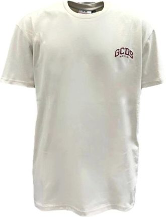 GCDS T-shirt met korte mouwen - Heren - T-shirts - Beige - XL - Tops
