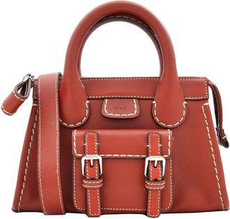 Chlo&eacute; Ladies Sepia Brown Edith Top Handle Bag