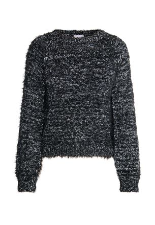 Usha Gebreide trui Dames zwart