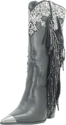 Ex&eacute; Cowboylaarzen - Dames - Cowboylaarzen - Zwart - 37 EU - Schoenen