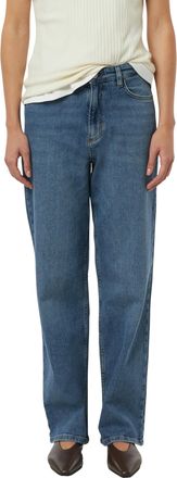 Comma 5-Pocket-Jeans COMMA, Damen, Gr. 34, N-Gr, blau, Denim/Jeans, Obermaterial: 99% Baumwolle, 1% Elasthan, unifarben, normal lang, Jeans 5-Pocket-Jeans, 