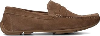 Stefano Lauran Heren Stijlvolle Loafers - Heren - Loafers - Bruin - 42 1/2 EU - Linnen - Schoenen