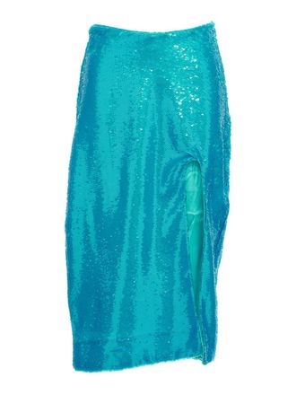 Ganni Sequin midi skirt