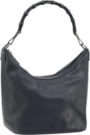 Gucci Pre-owned Shoulder Bags, female, Black, Size: ONE SIZE Pre-owned Vintage Shoulder Bag