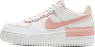 Nike Fitness, Dames, Wit, 38 1/2 EU, Leer, Air Force 1 Shadow