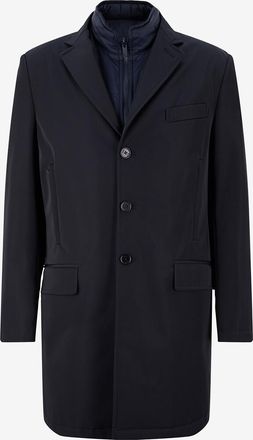 Fay Einreihiger Regenmantel mit Steppweste