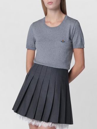Vivienne Westwood short sleeve knitwear top ribbed trims
