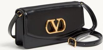 Valentino Garavani Clutch Valentino Garavani Vain In Vitello Lucido Donna NERO UNI