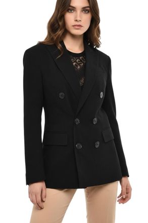 Dsquared2 Black Notched Lapel Blazer