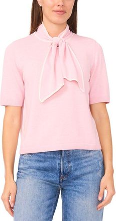 CeCe by Cynthia Steffe Cece Cable V Neck Wool-Blend Cardigan