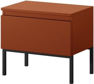 Selsey Selsey Bemmi - Mesita De Noche - Color Ladrillo