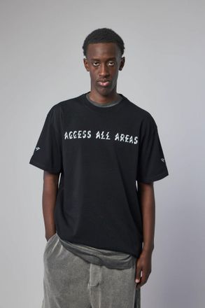 44 Label Group Tee Jersey Black + Gloves Dirty White