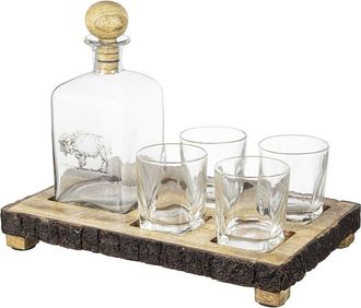 A & B Home Alaine 6-Piece Bar Set in Brown at Nordstrom Rack