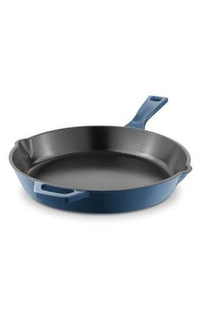 Dash Enamel 12-Inch Cast Iron Skillet in Blue at Nordstrom Rack