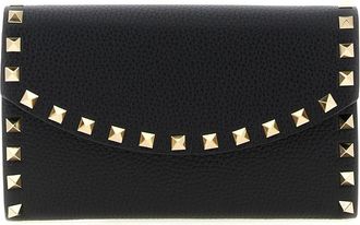 Valentino Garavani Dames, Tassen, Zwart, Maat: ONE Size Leer