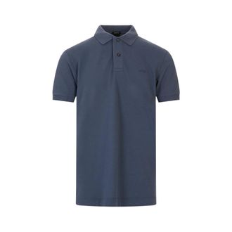 HUGO BOSS Tops, Heren, Blauw, S, Katoen, Pallas Polo