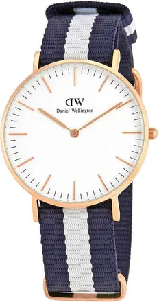 Daniel Wellington Classic Glasgow Eggshell White Dial Ladies Watch DW00100031