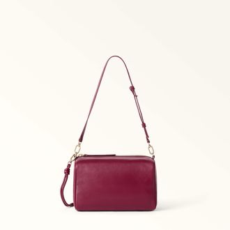 Furla Talia Crossbody Rododendro Pink Nappa Leather Woman