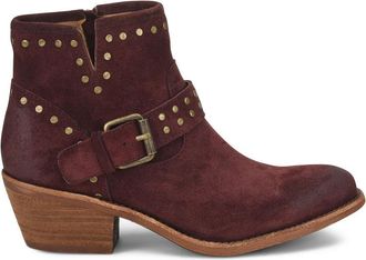S&ouml;fft Sofft Allene Studded Suede Bootie