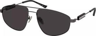 Balenciaga Aviator Full Rim Sunglasses - Grey