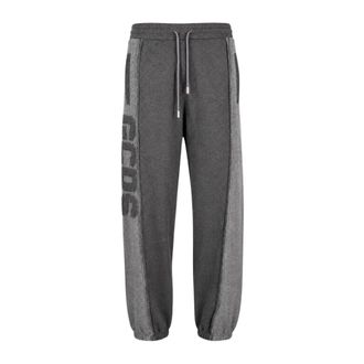 GCDS Sweatpants - - Trousers - Uomo - Grigio - M