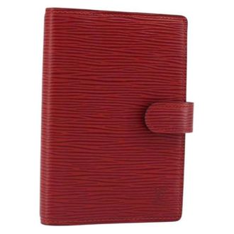 Louis Vuitton Pre-owned Day Planner Cover - - Pre-owned - Donna - Rosso - ONE SIZE