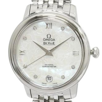 Omega Pre-owned Stainless Steel watches - Dames - Vintage Horloges - Grijs - ONE Size - Vintage