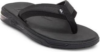 Quiksilver Dylan Flip Flop in Black at Nordstrom Rack, Size 13