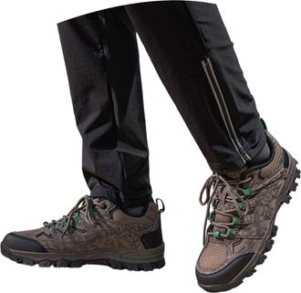 Generic Unisex All Terrain Hiking Sneakers Durable Lightweight Outdoor Walking Shoes Enhanced Traction Comfortable Support for Adventure Travel (Brown, 6.5)