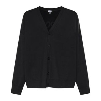 Loewe Cardigans - male - Loewe - Cardigans - Black - 2XL - Knitwear