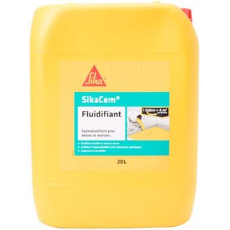 Sika Sika - Riduttore per acqua alta superfluidificante Cem Fluidifier - 20L